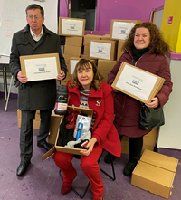 'Warm boxes' for Inverclyde residents as part of the Warm Hand of Friendship initiative.